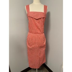 Red Gingham Dress